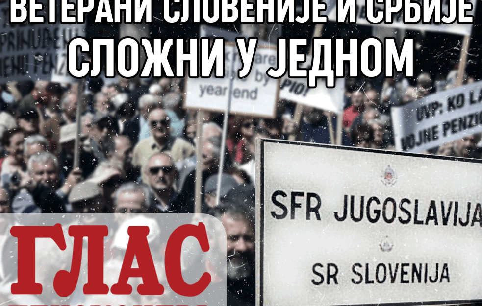 Veterani Slovenije i Srbije složni u jednom